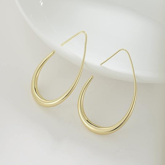 Sunlit Hoops | Gold