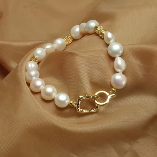 Freshwater Baroque Pearls Bracelet