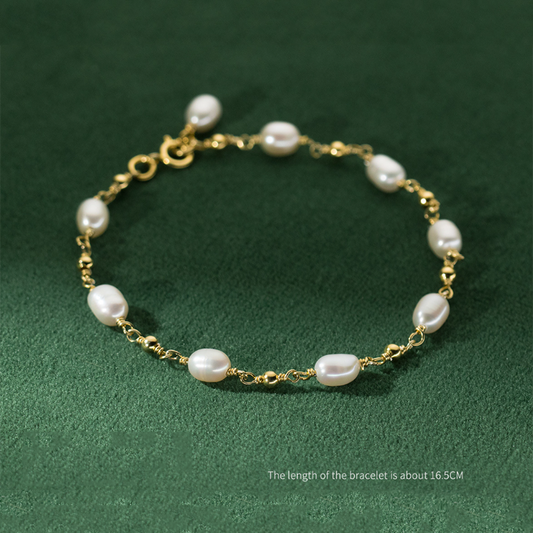 Baroque Pearl Strand Bracelet