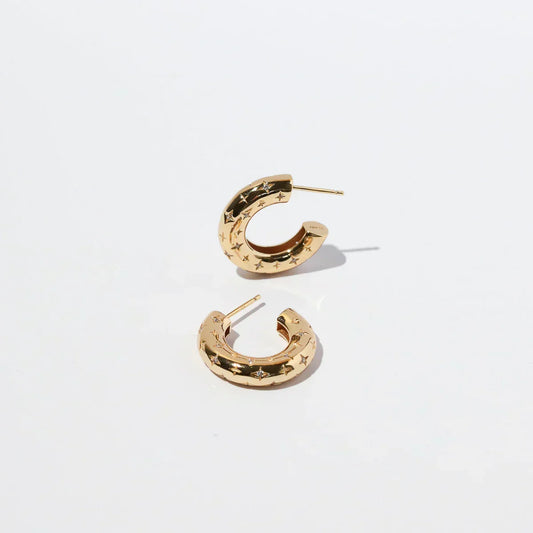 Cosmic Hoops | Gold