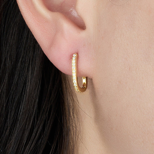 Melissa Oval Hoops