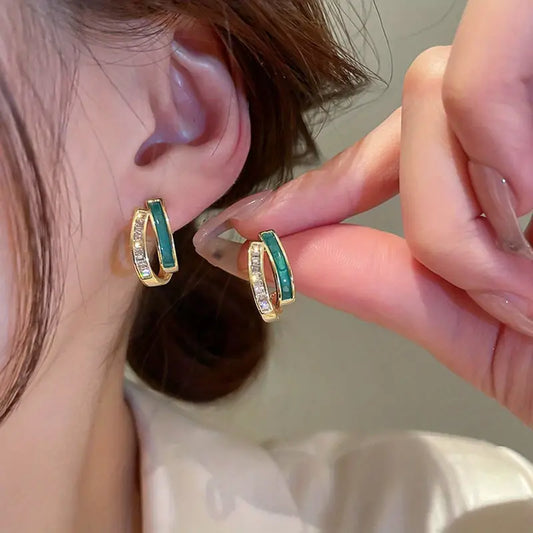 Chloé Foliage Earrings | Gold