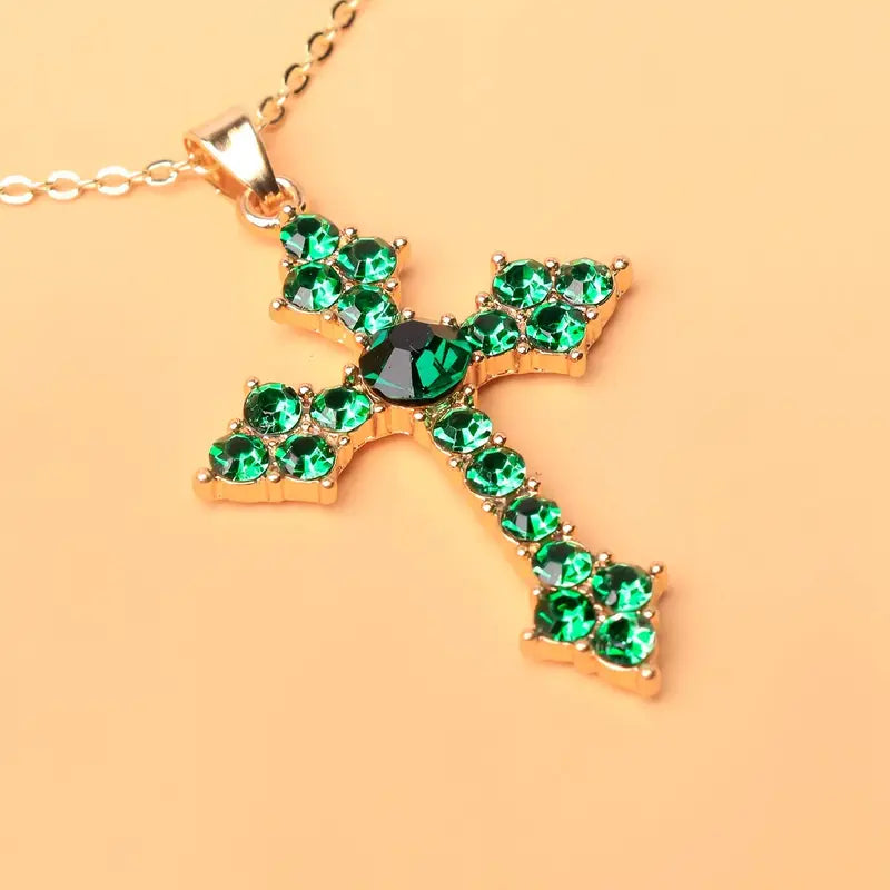 Veridienne Croixheart Necklace | Gold