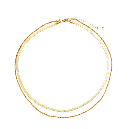 Juliana Solvia Necklace | Gold